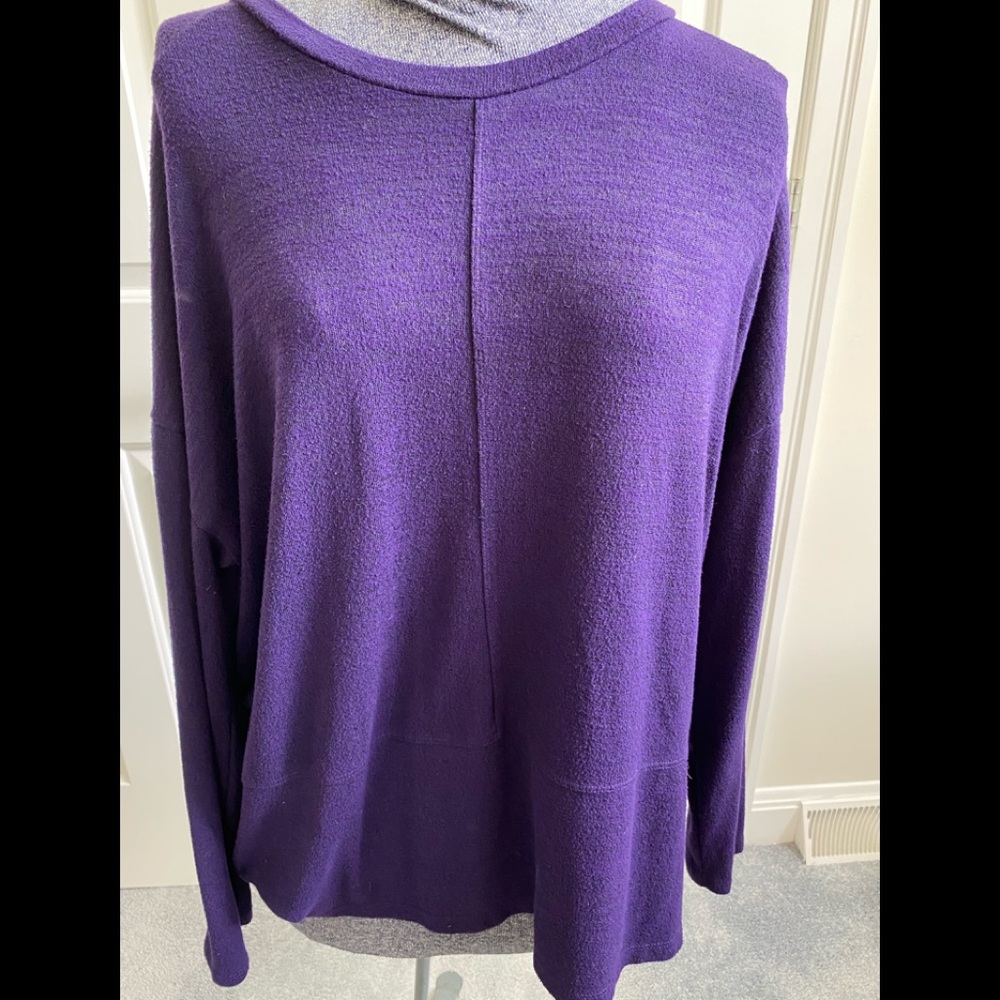 Purple tunic/sweater